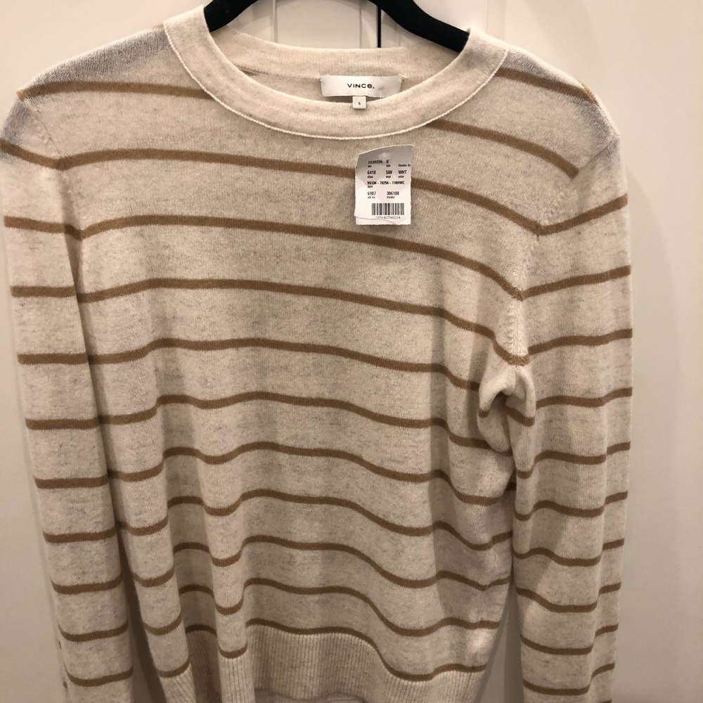 Vince Striped Sweater
